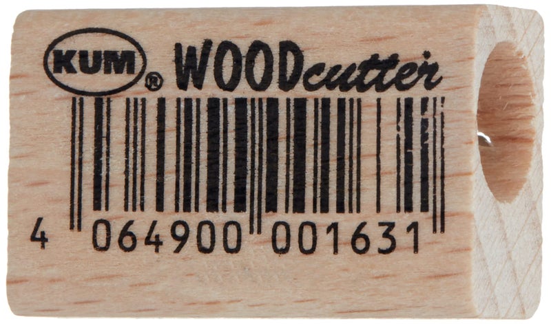 Kum 107.01.01 Wood 1-Hole Steel Blade Pencil Sharpener, Colors Vary - Image 4
